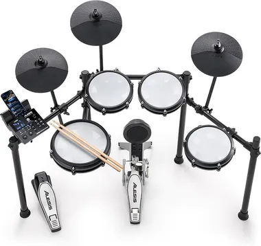 Alesis Nitro Max electronic drum kit with mesh pads and module